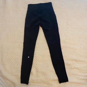 Black lululemon leggings 4 28’’